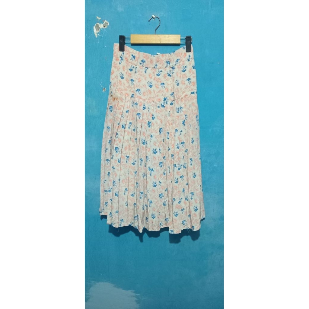 Rok Span Wiru Motiv Batik Bawahan Bekas Pakaian Preloved