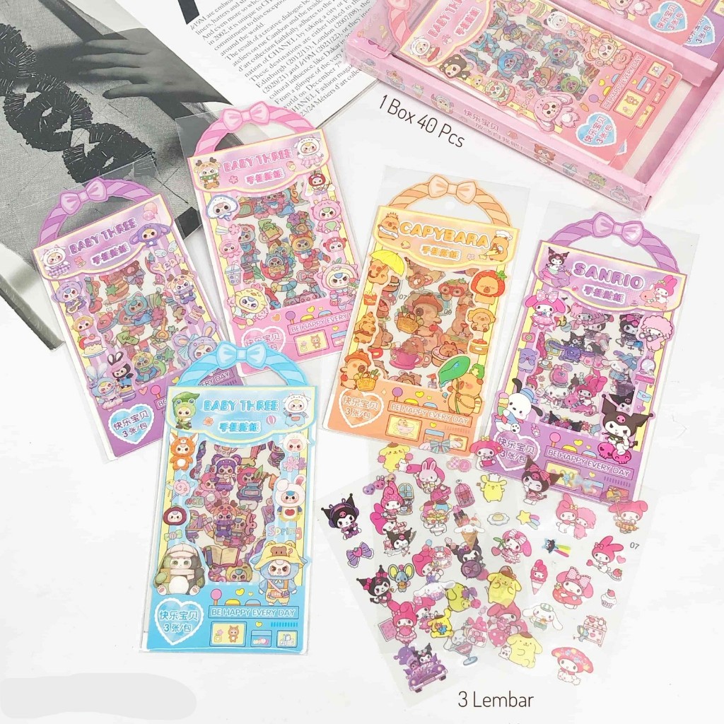 

Cindy Stiker Buku Tulis Anak Karakter Sanrio Lucu