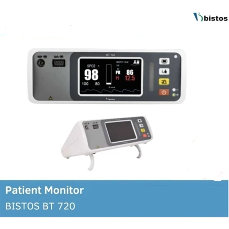 Bistos BT-720 Vital Sign Monitor  Alat Bedah Monitor Pasien NIBP SpO2 Touch Screen Original - Mutiar