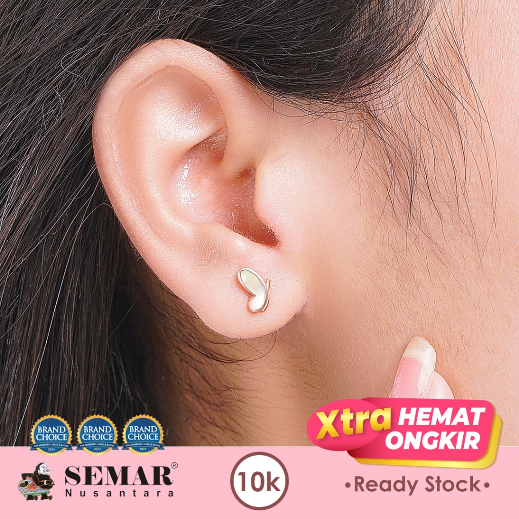 Anting Emas Doriz Butterfly Gold 10K Semar Nusantara