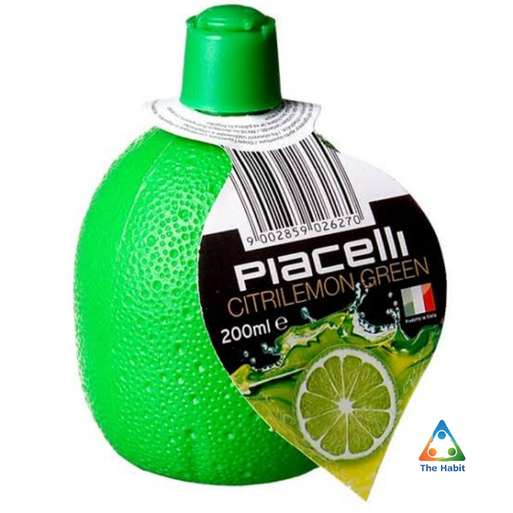 

(The Habit) PIACELLI JUICE CONCENTRATE 200ML/ 1LITER LIME JUICE LEMON JUICE PIACELLI