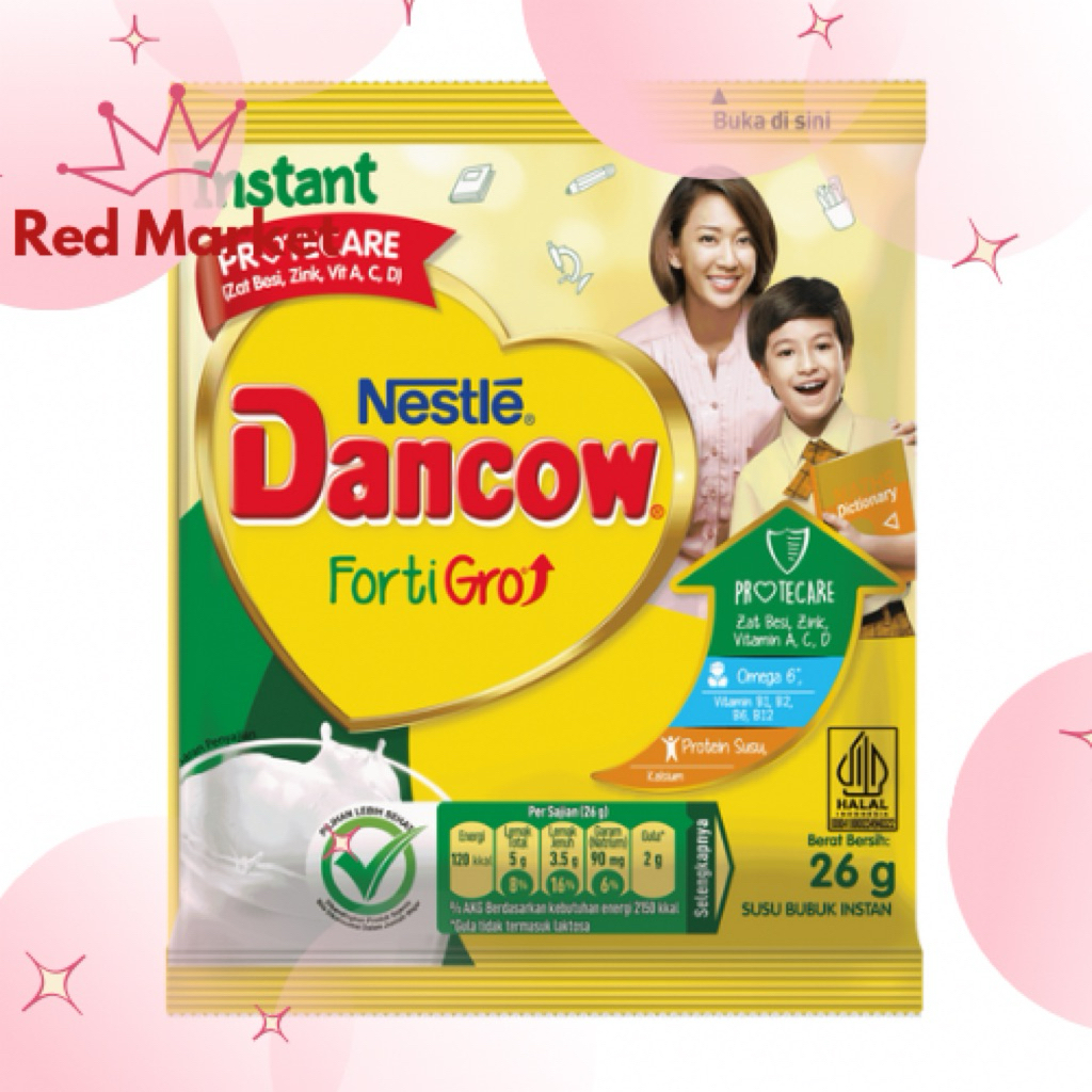 

-TOKO RED MARKET- SUSU DANCOW INSTAN SACHET 26 gram