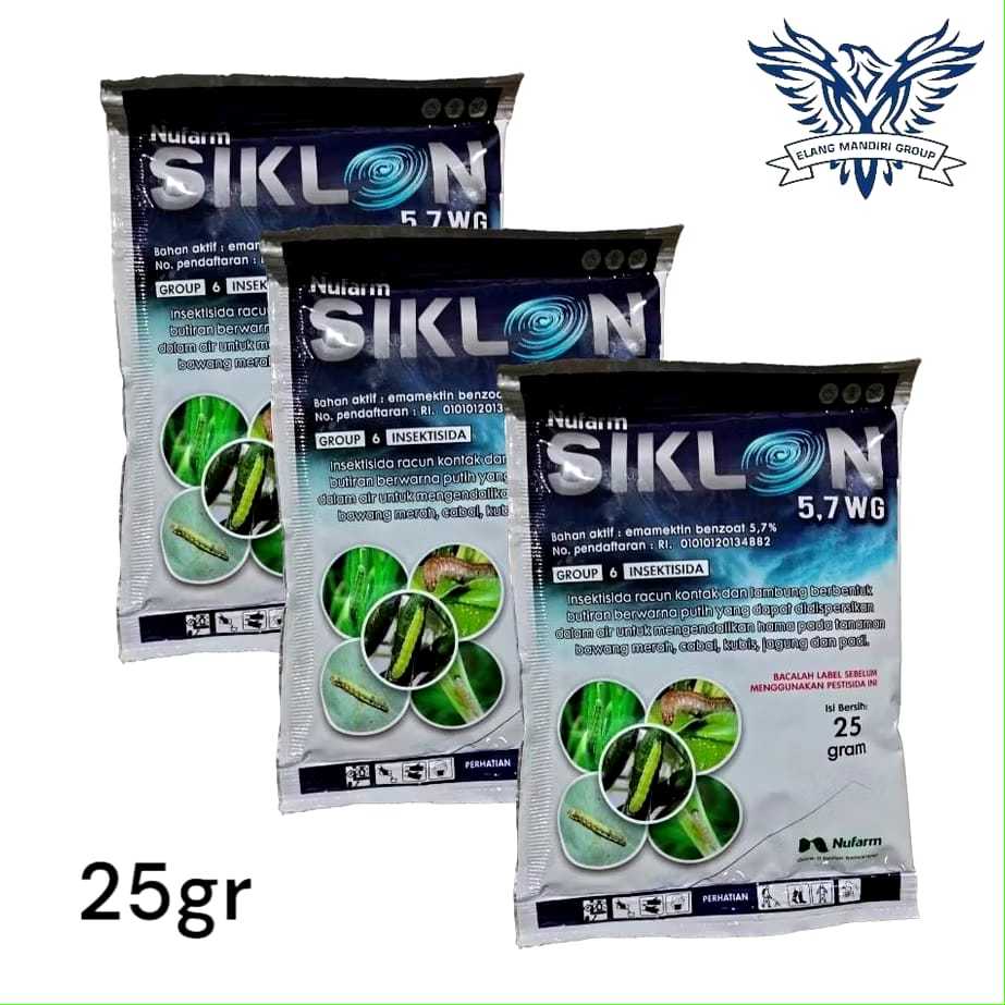 SIKLON 25GR Emamektin benzoat 5,7% INSEKTISIDA Nufarm