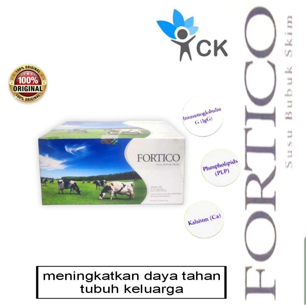 

FORTICO BOX @ 20 SACHET. Susu sehat alami terbaik untuk keluarga anda.