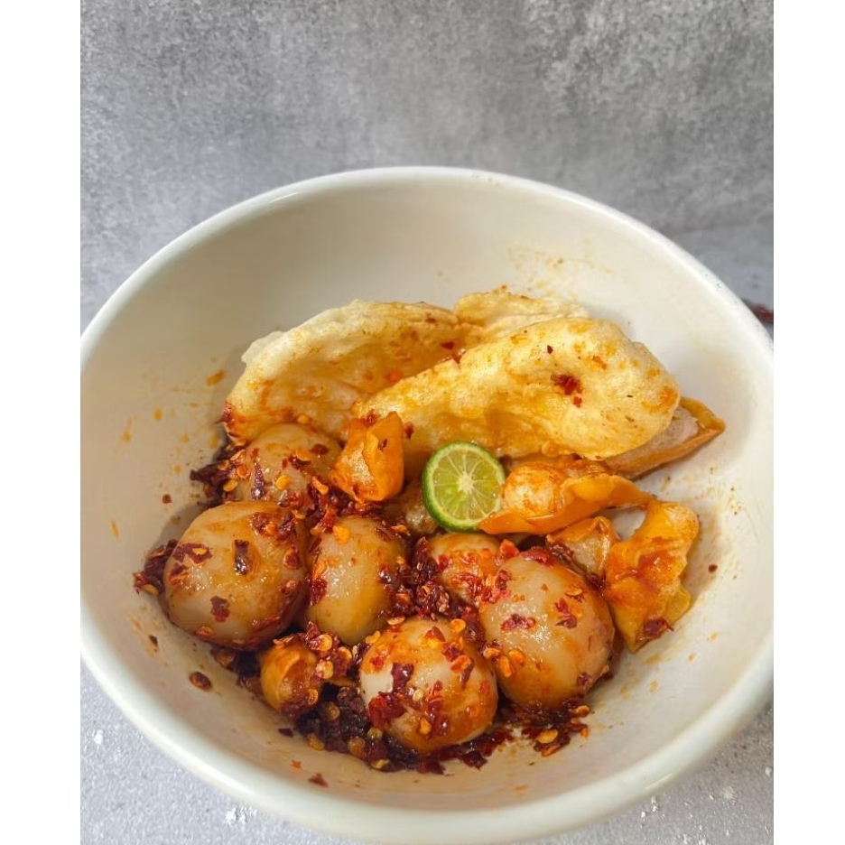 

BACO ACI CHILLI OIL KHAS GARUT || bumbu medok isi jando dan ayam || basi aci murah