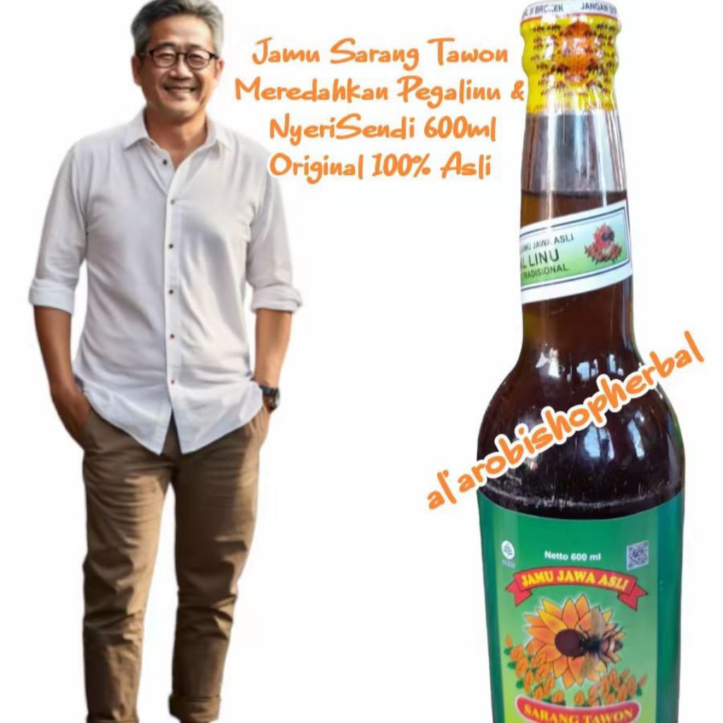 

Jamu Sarang Tawon 600ml Pegalinu & Nyeri sendi