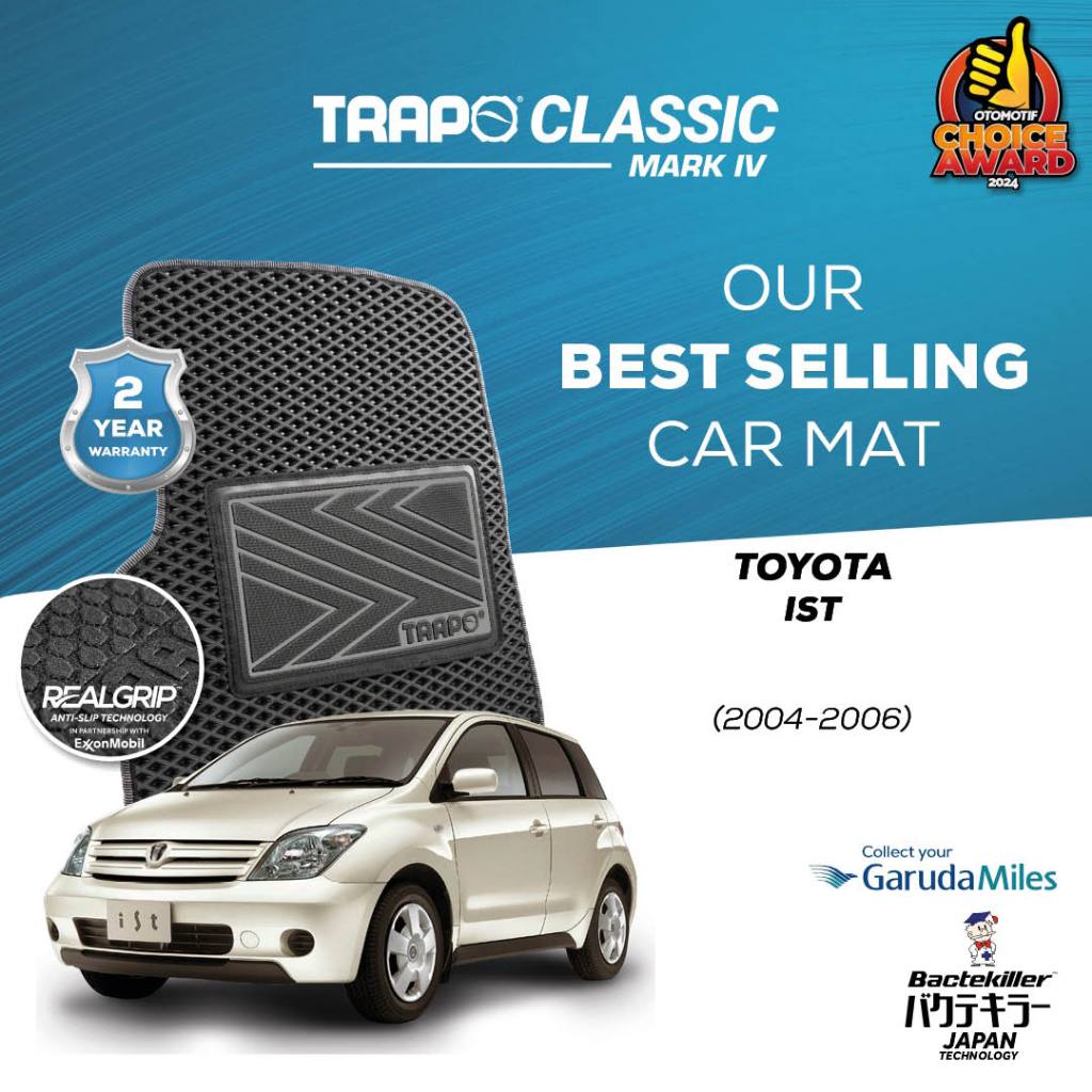 Karpet Mobil Trapo ECO IV Honda Odyssey RC1 7seater Recon no console box with spare tyres(2013-2017)