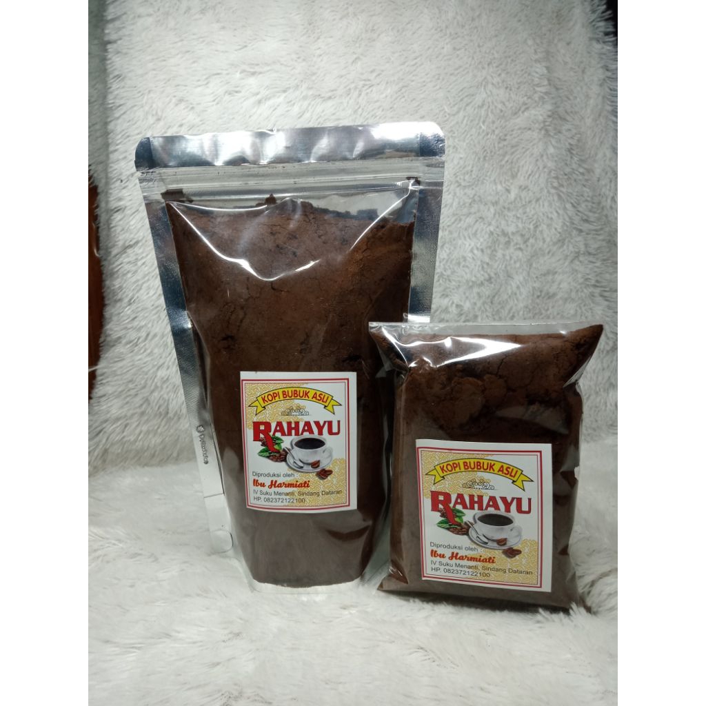 

Bubuk Kopi Asli Cap RAHAYU Bengkulu