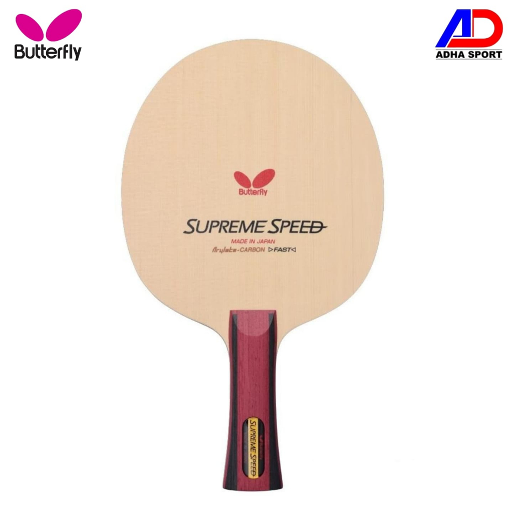 ORIGINAL Butterfly SUPREME Speed ALC - Kayu Bet Pingpong Bat Tenis Meja