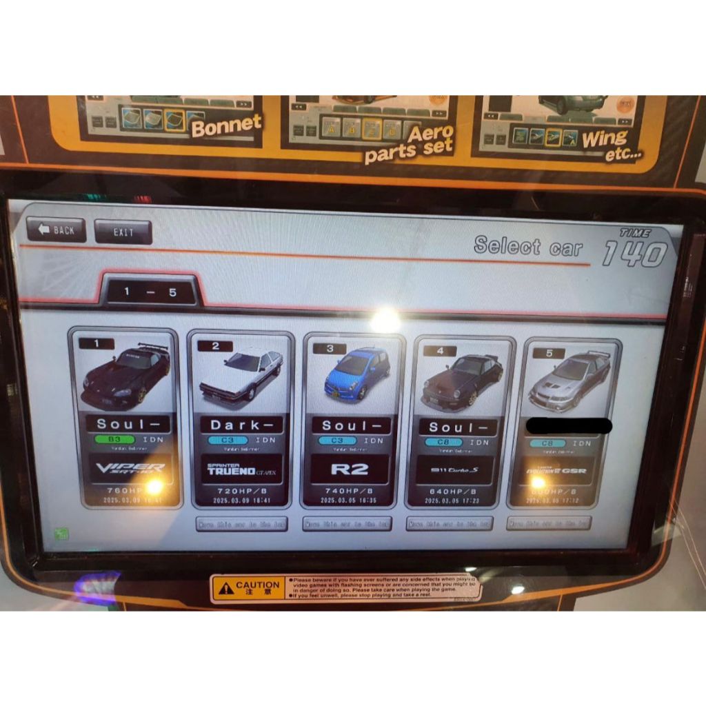 Banapassport Wangan Midnight Maximum Tune 6RR Data Untuk Pemula + Fulltune ticket inside WMMT6RR