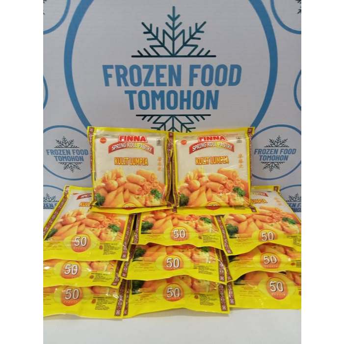 

Finna Kulit Lumpia isi 50pcs 12x12 - Frozen Food Tomohon