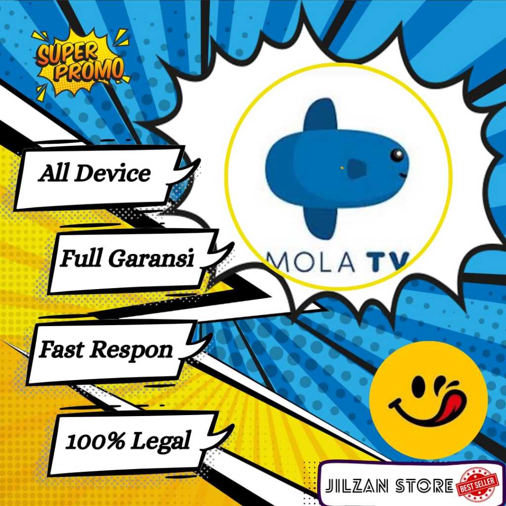 MOLALA TV AKUN SHARING FULL AKSES TERJAMIN