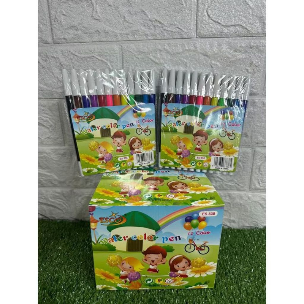 

Spidol Warna Set Isi 12 Pcs - Spidol mewarnai 12 warna - Spidol Penanda Warna 12 warna