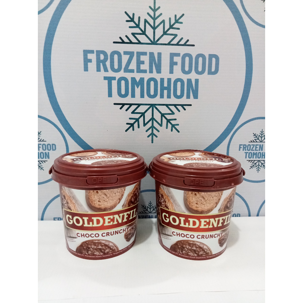 

Goldenfil Choco Cruncy 1000gr - Frozen Food Tomohon