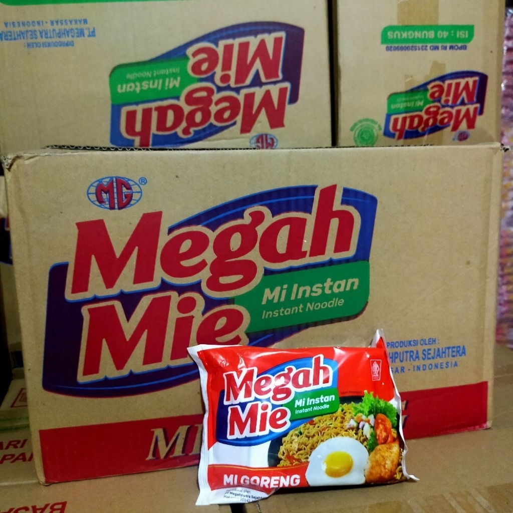 

Megahmie goreng isi 40