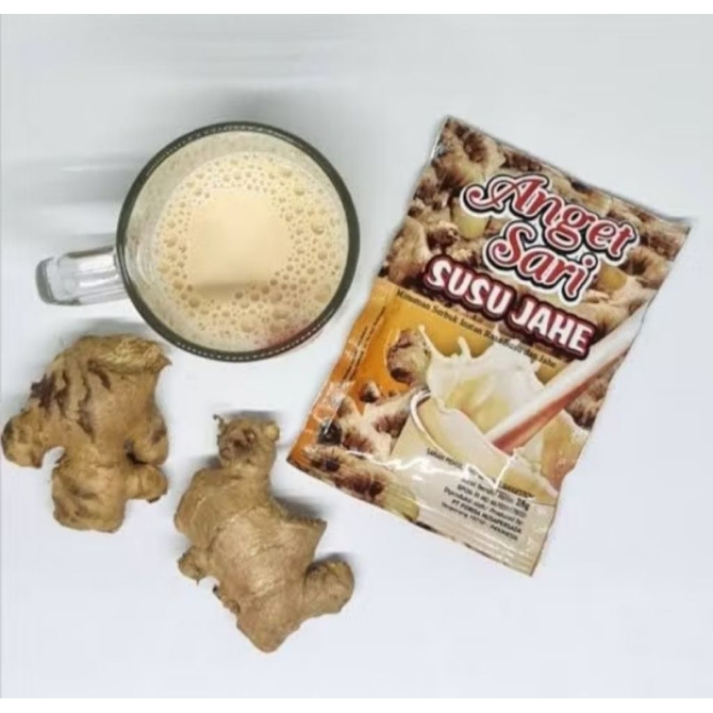

Anget Sari Susu Jahe 1 Renceng isi 10 Sachet