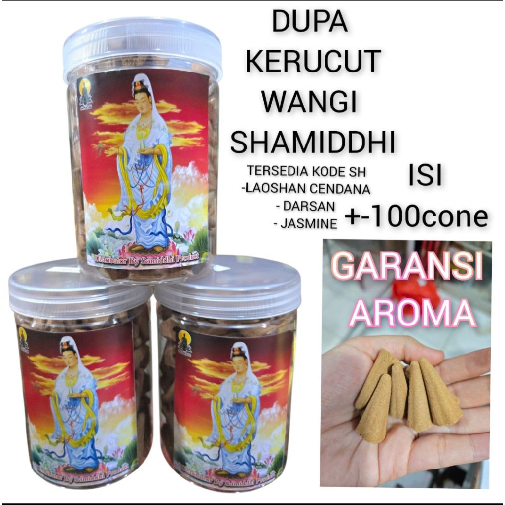 Dupa Kerucut Melati Meditasi Toples