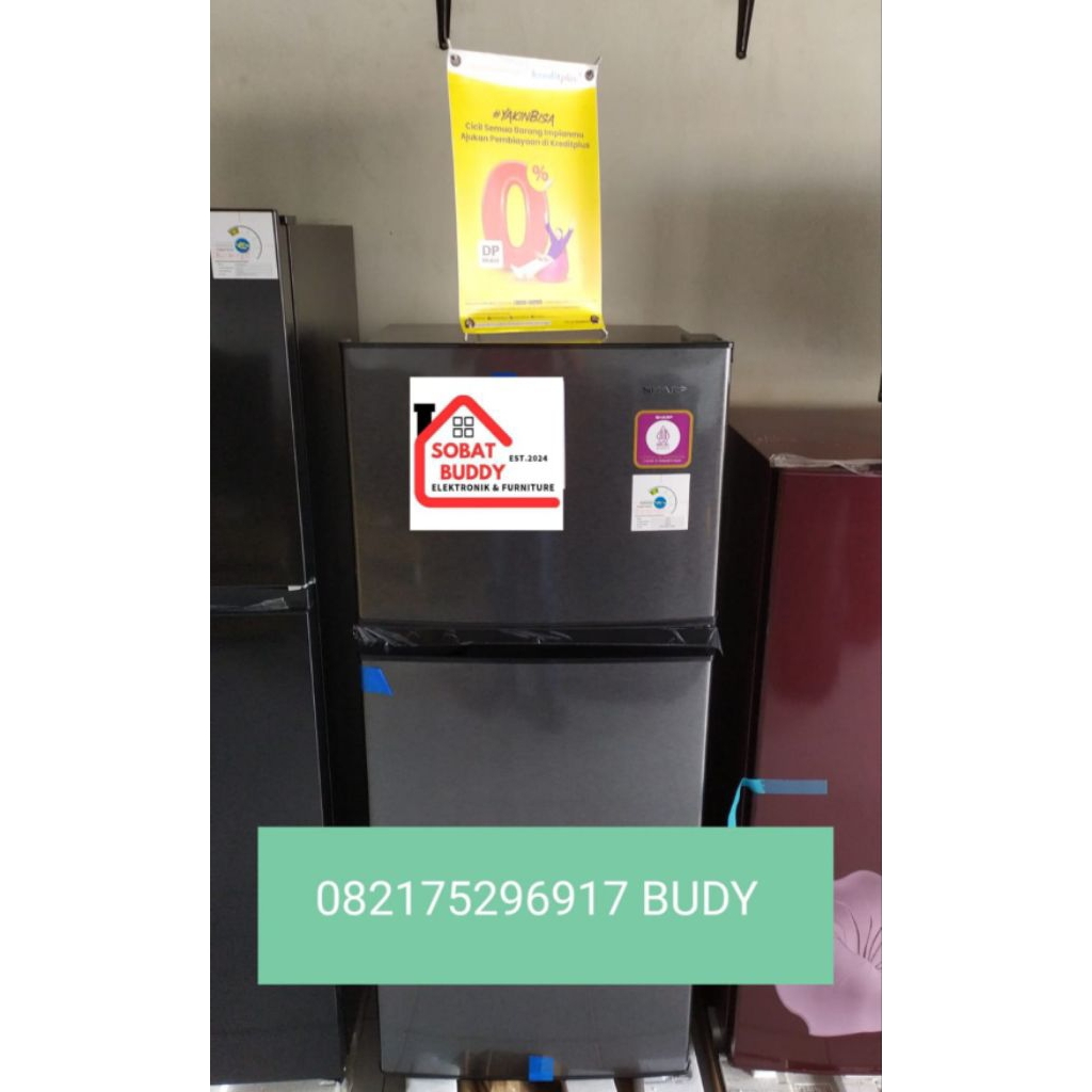 KULKAS SHARP 2PINTU SJ 195
