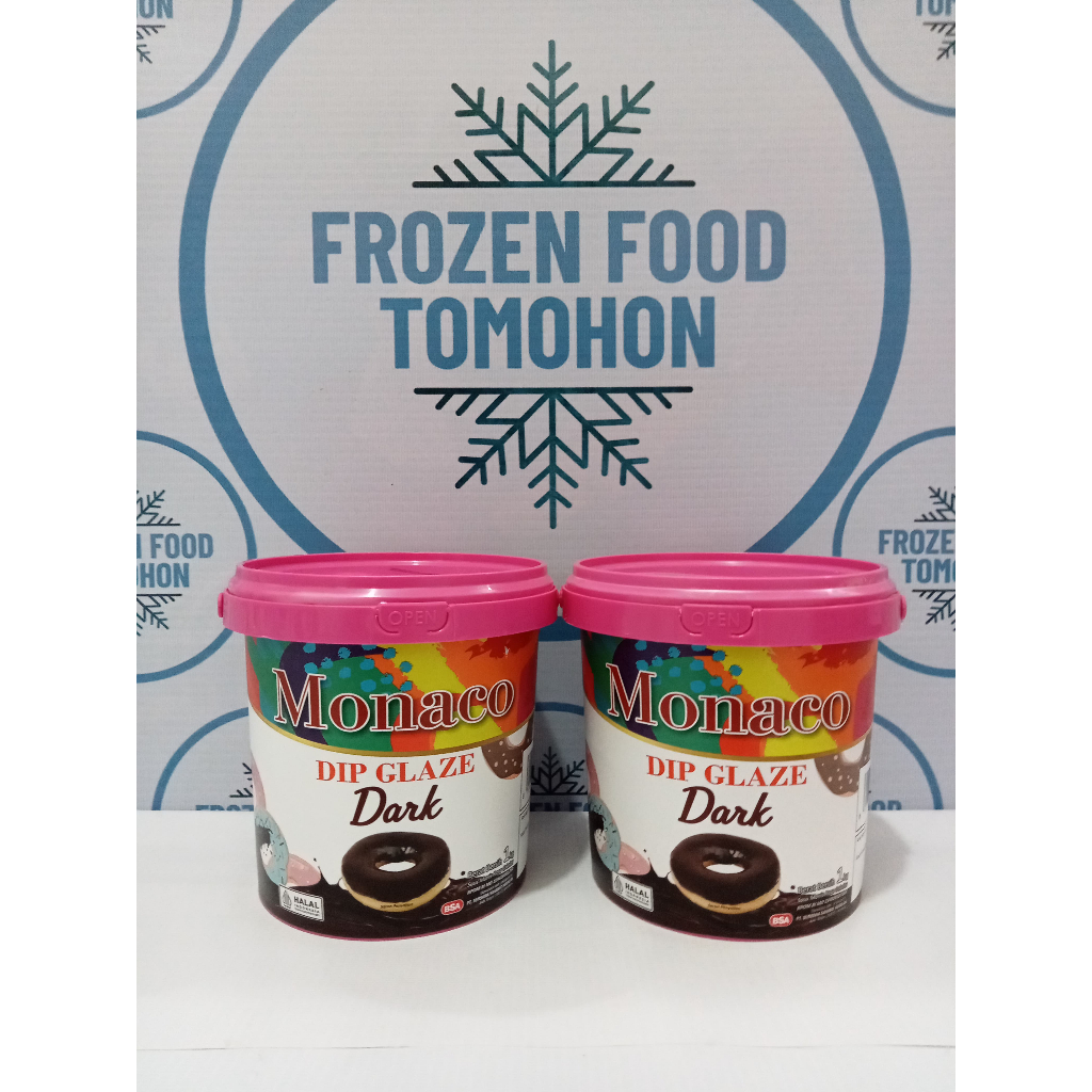 

Monaco DIP GLAZE Chocolate 1000gr - Frozen Food Tomohon