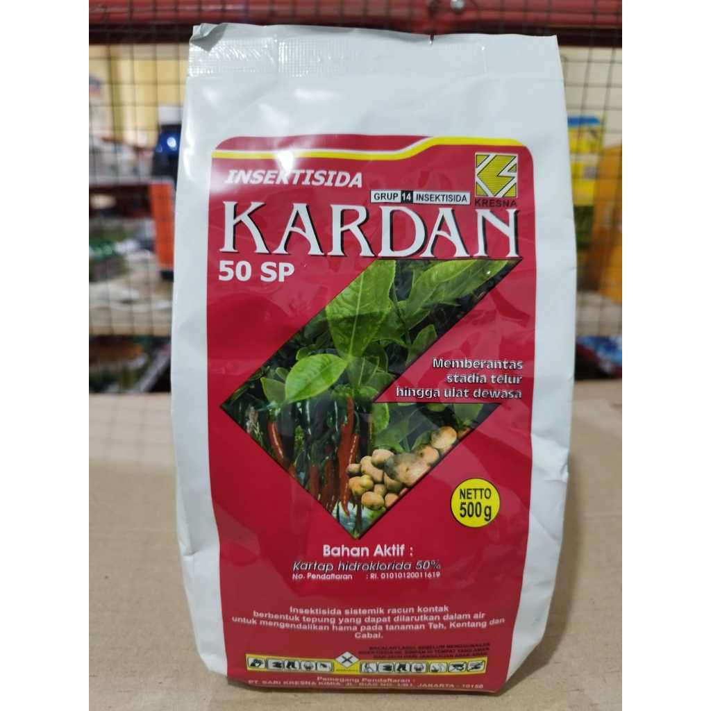 

KARDAN 50 SP 500g INSEKTISIDA memberantas stadia telur hingga ulat biasa
