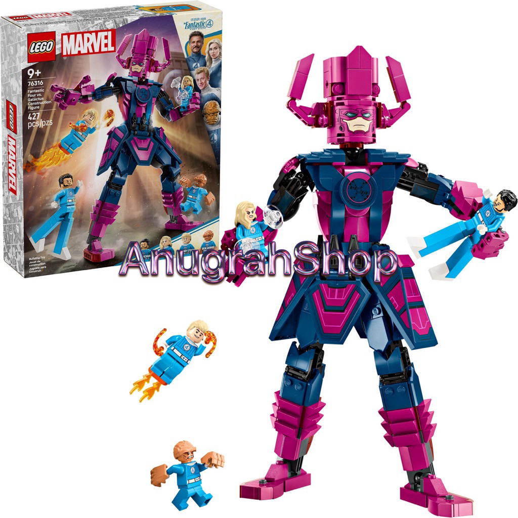 LEGO 76316 SUPER HEROES Fantastic Four vs Galactus Construction Figure