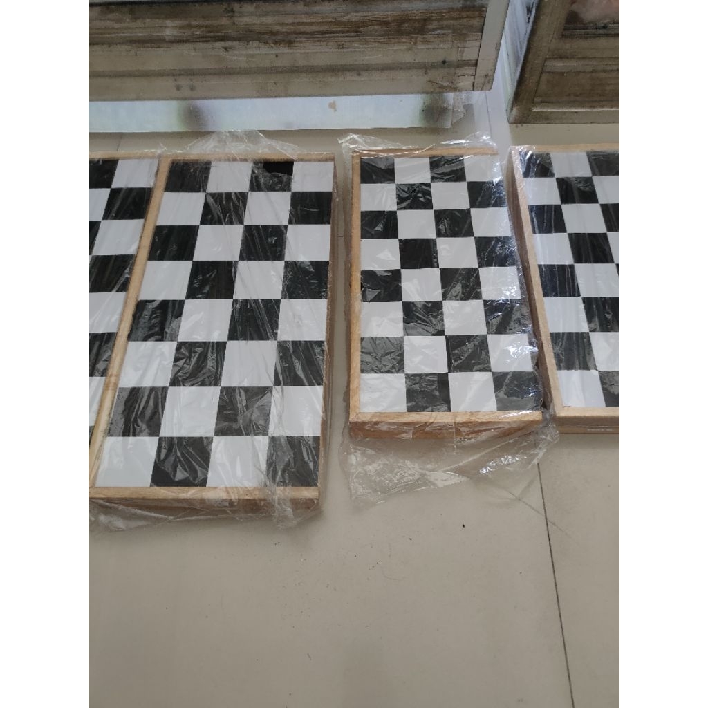 papan catur/ catur kayu/ jumbo/ sedang/ kecil