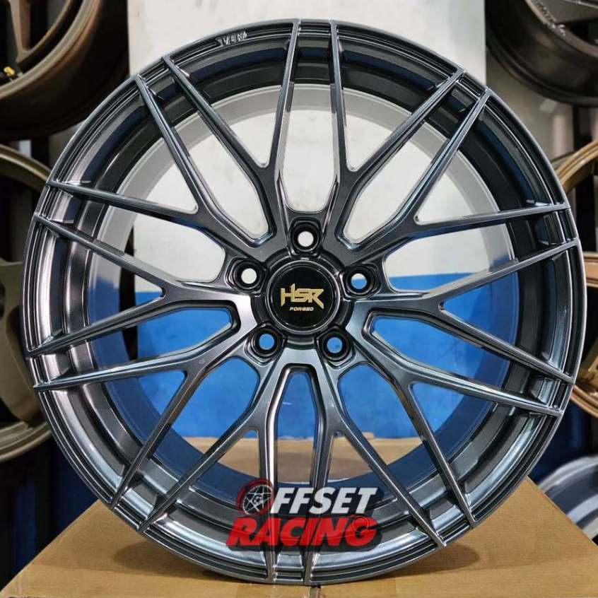 Velg HSR Ring 18 Mobil Innova HRV Xpander CRV Terios Velg Mobil HSR FG AKEGULA R18 Lebar 8