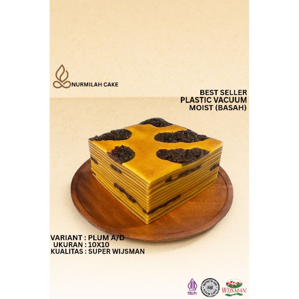 

Lapis legit plum A/D super wijsman 10x10