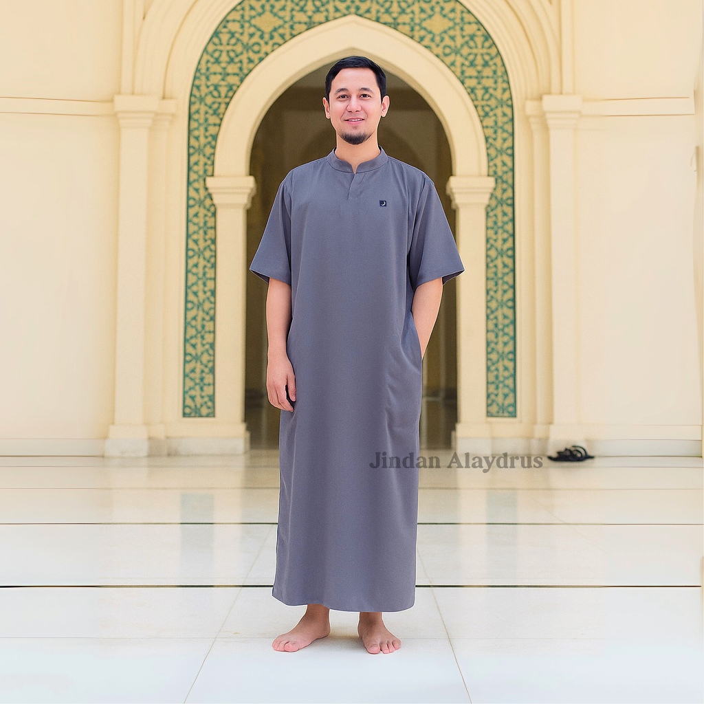 Jubah Pria Gamis Laki Laki Dewasa Jubah Lengan Pendek Gamis Pria Dewasa Jubah Premium Jubah Gamis ju