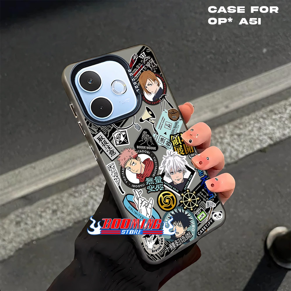 Khusus Case OPPO A5i A3X A3 A5 PRO Casing OPPO Premium Matte Hard Casing - Case IMD - Case Hologram 