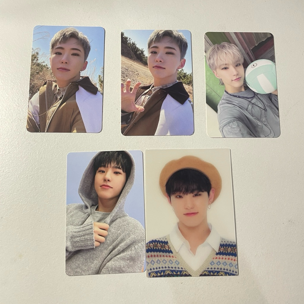 Seventeen Hoshi Official Photocard pc - svt stf face the sun path fts bss second wind deluxe caratla