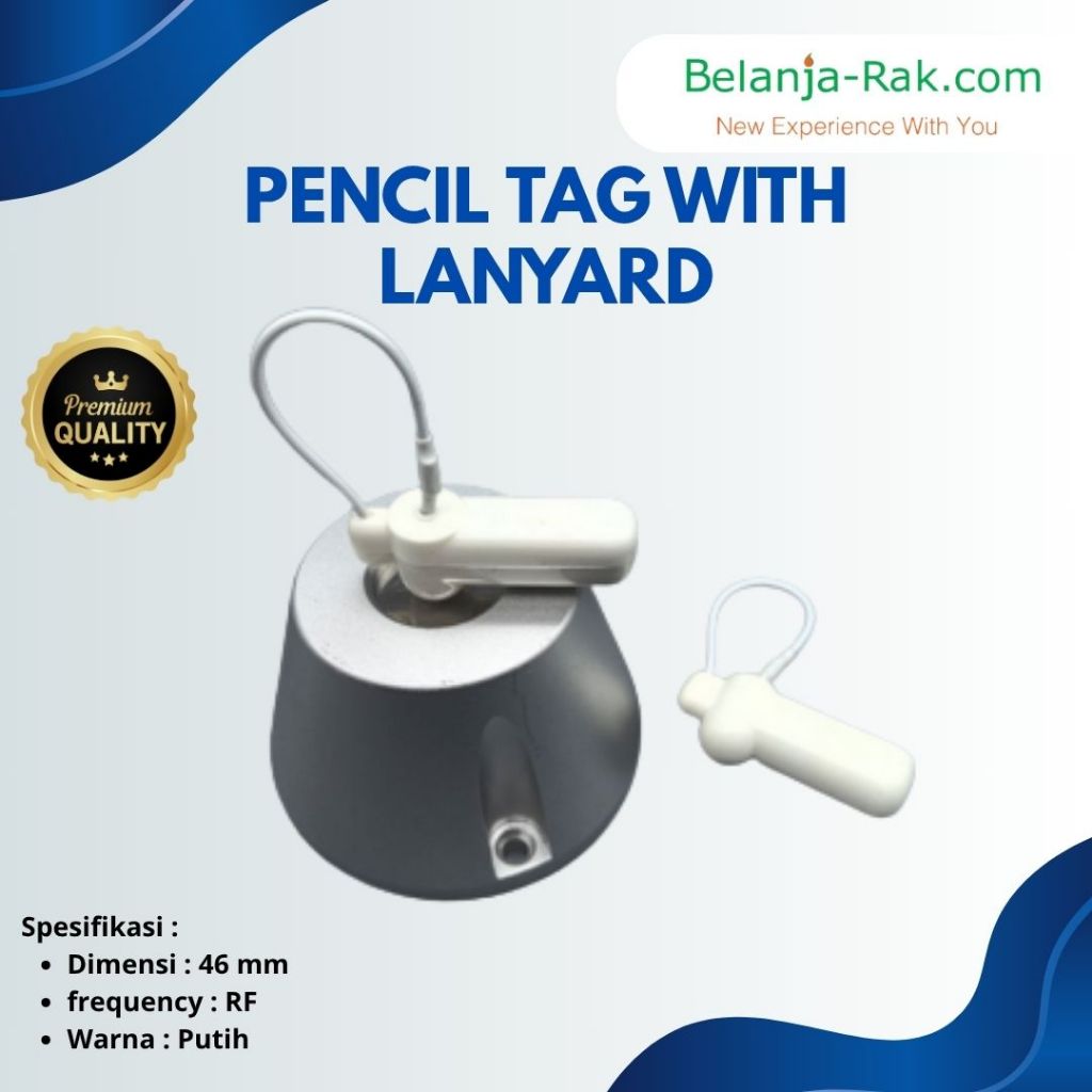 

Pencil Tag With Lanyard Sensor Tag Baju Dengan Lanyard Pin