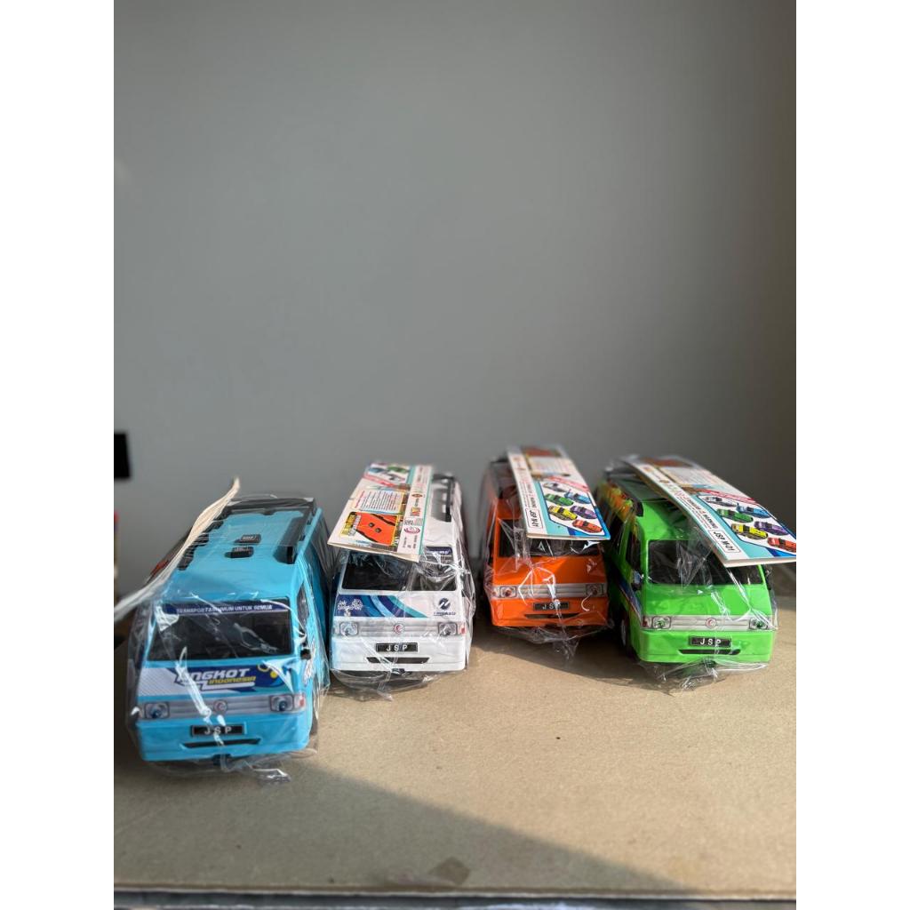 Mainan Mobil Angkutan Kota Miniatur Angkot Anak Musik Okegas Jaklingko Kendaraan Umum