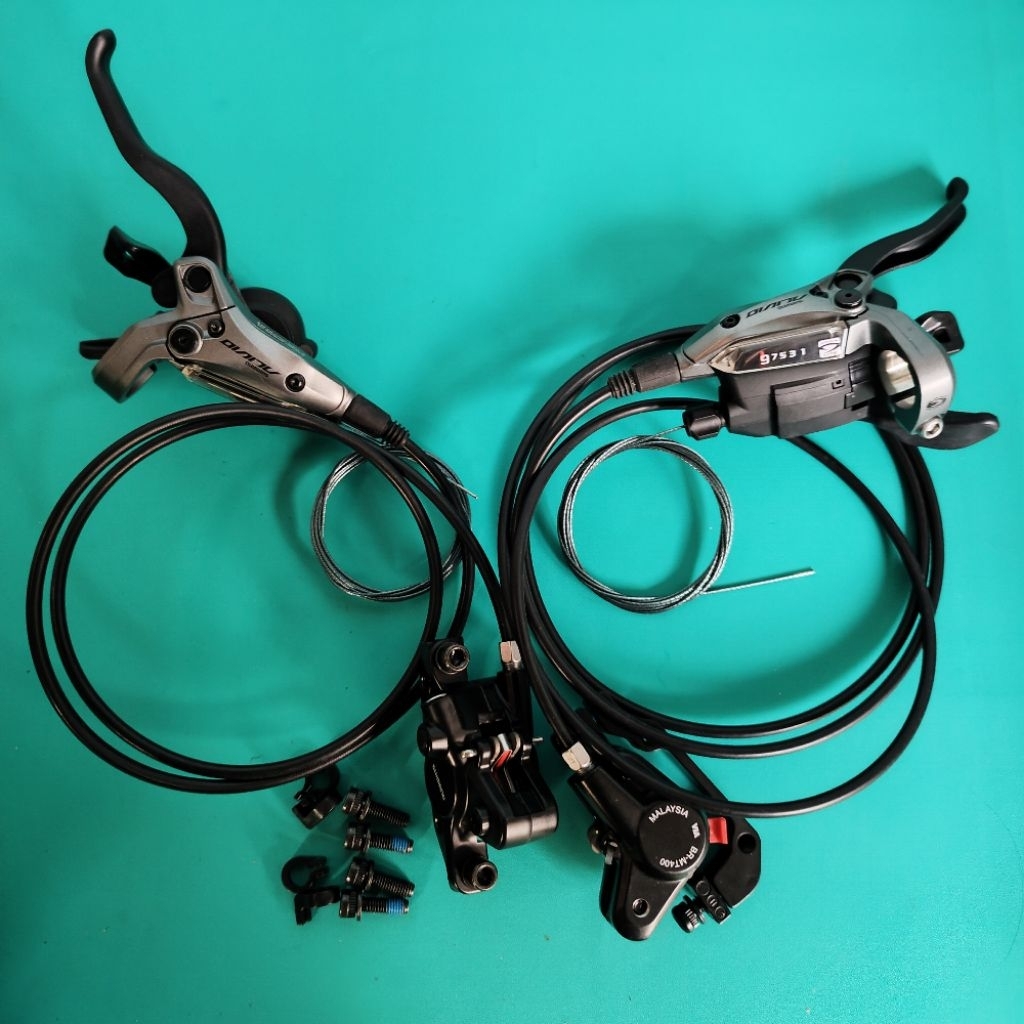 Brake shimano Alivio M4050 Hydraulic rem sepeda hidrolik
