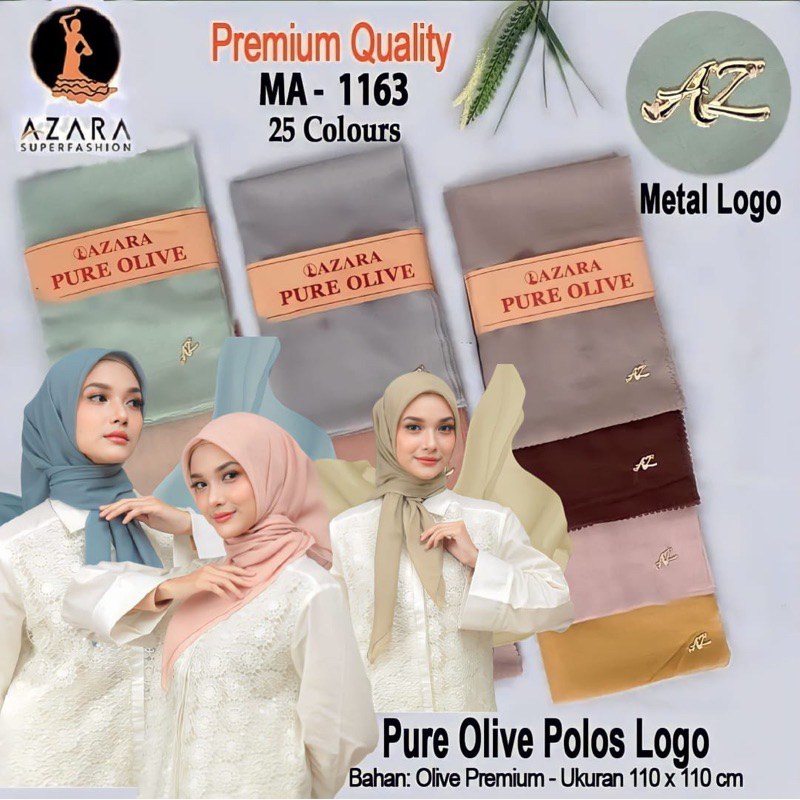 Segiempat Oskara polos pin Metal Logo Segiempat tepi Lasercut Voal Miracle Premium