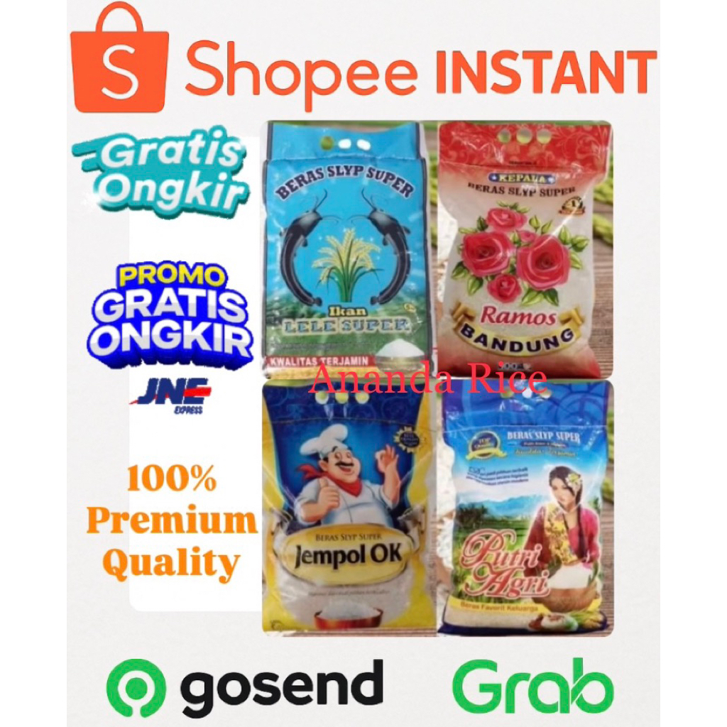 

Beras Premium Super 10kg Gratis Ongkir