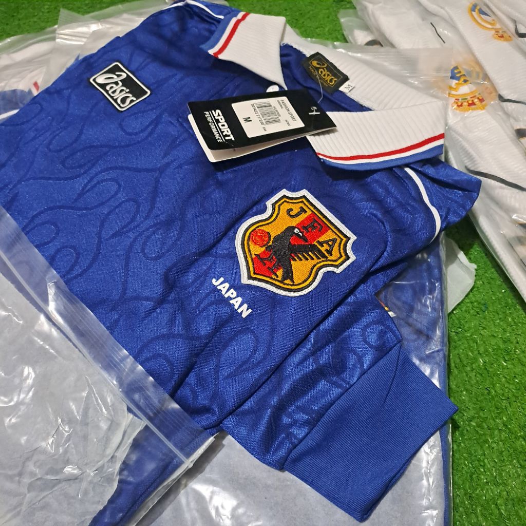 Jersey Retro Long sleeve Japan Home 1998 GO