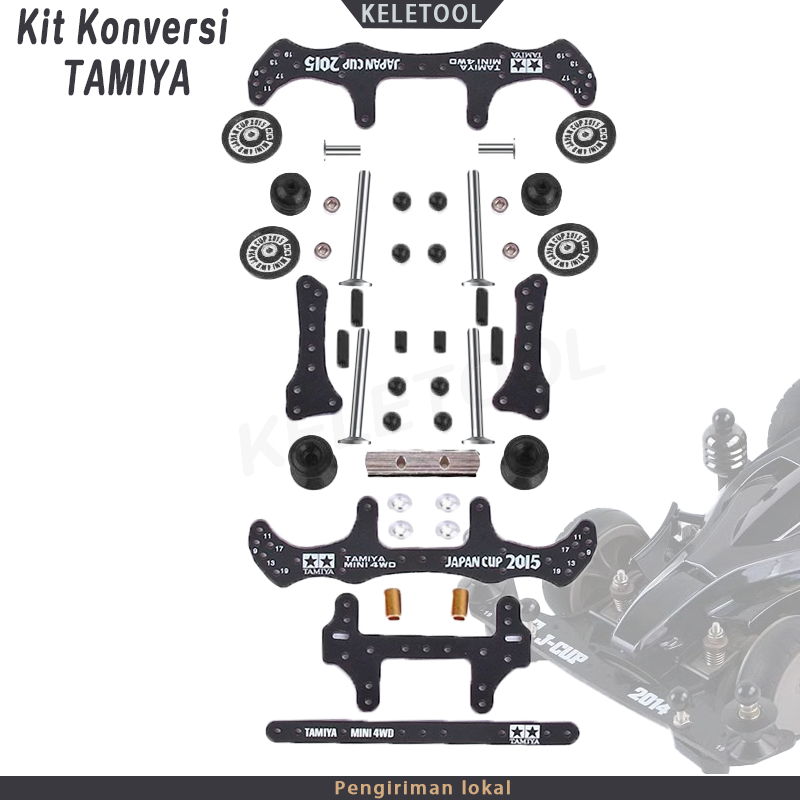 1 Set MA/AR Chassis ification Paket TAMIYA Modifikasi FRP Sliding Bumper/Rear Bumper Set Sasisifikas