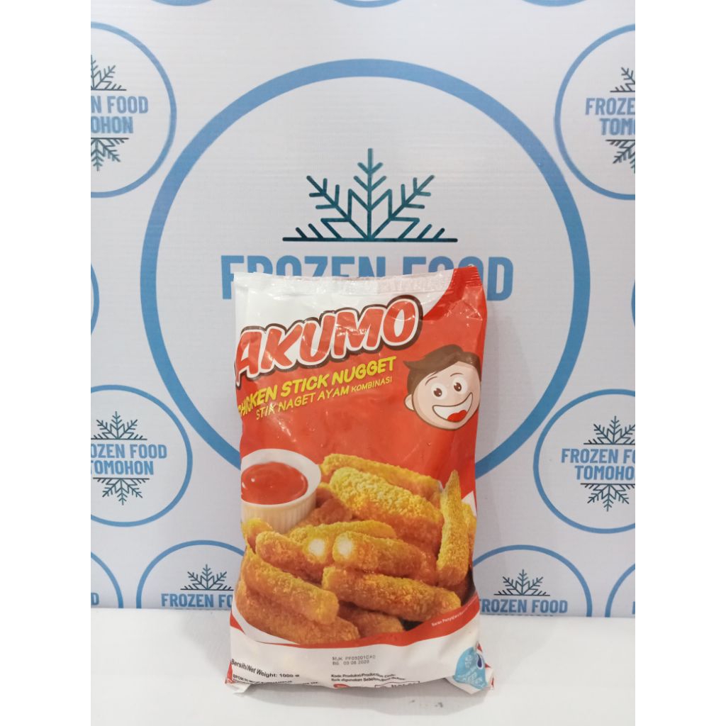 

Akumo Chicken Nugget Stick 1000gr - Frozen Food Tomohon