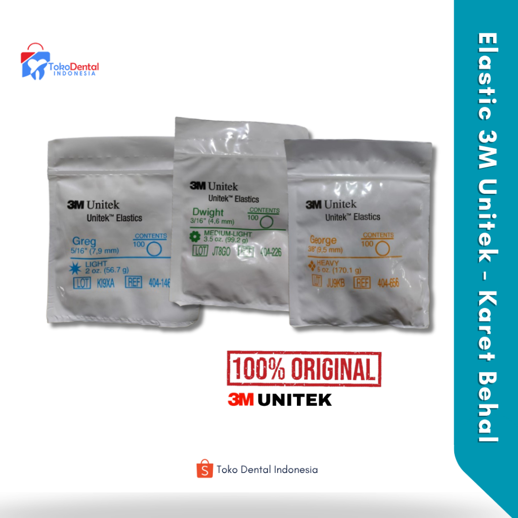 Karet Behel 3M Unitek - Elastic Merk 3M Sale Reject