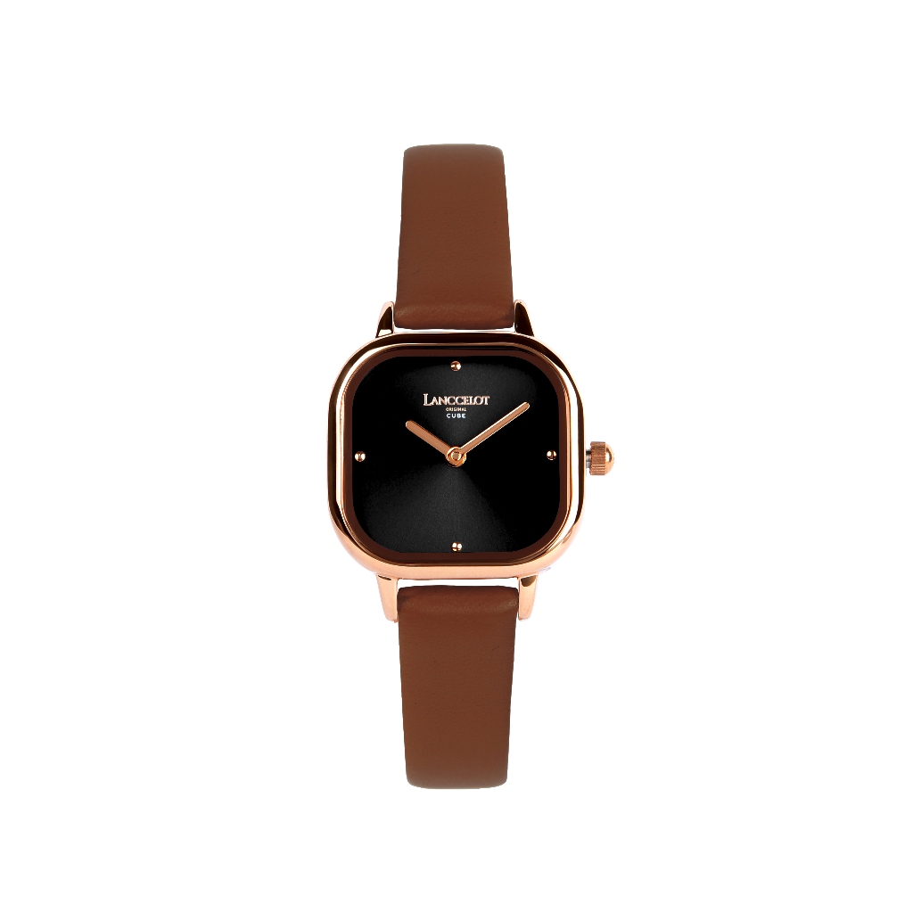 Jam Tangan Lanccelot Cube of Coconut Wanita