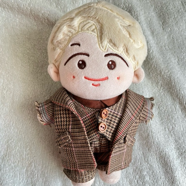 Englishman Vest Long Coat [15cm 20cm] Kpop Cotton Doll Clothes