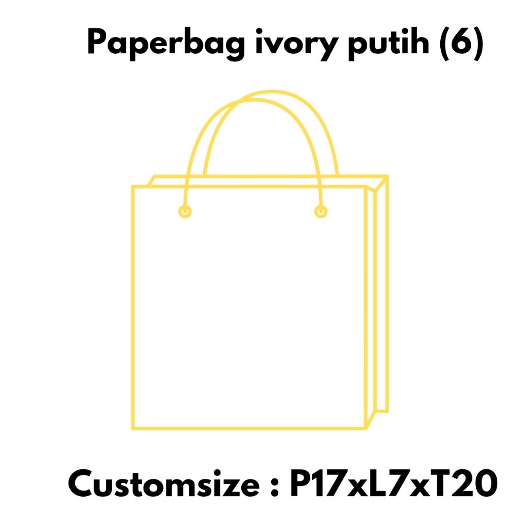 

Paper bag custom ukuran dan desain (size : P 17 x L 7 x T20) paper bag hijab / paper bag HP