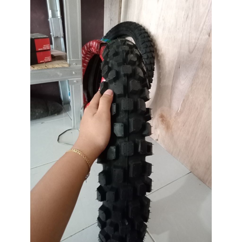 Ban trail IRC ukuran 18 motor klk/Crf