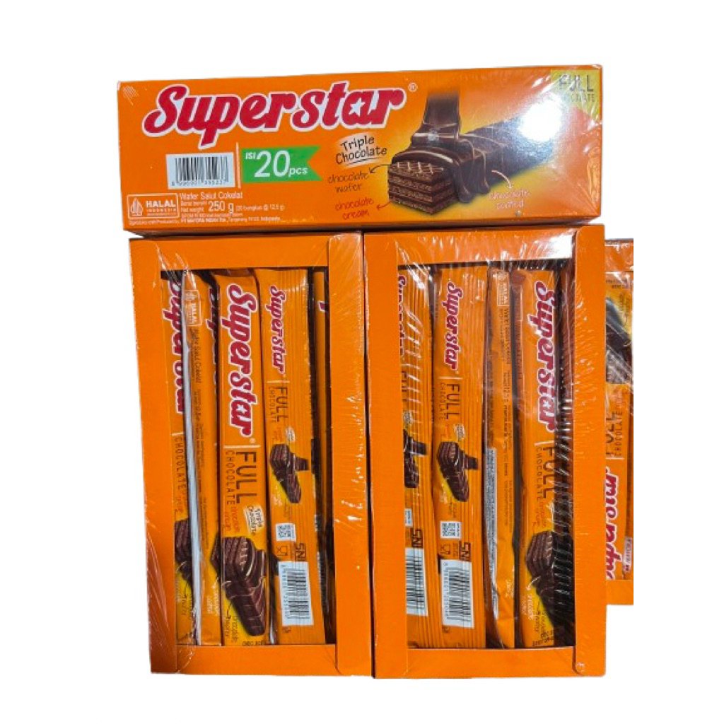 

superstar eceran 1000/ jajan coklat/ jajan enak murah meriah/ snack harga grosir