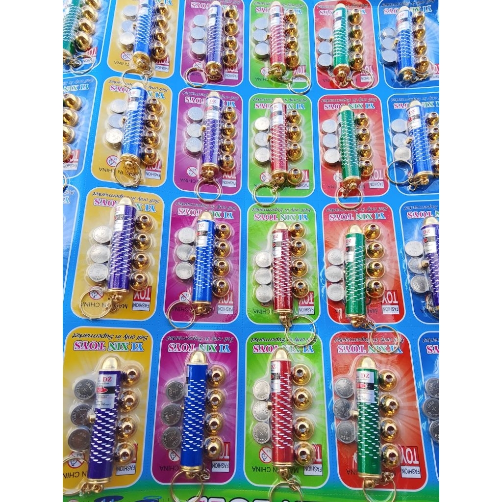 mainan laser 5 mata / senter laser uril / laser jadul / mainan anak murah