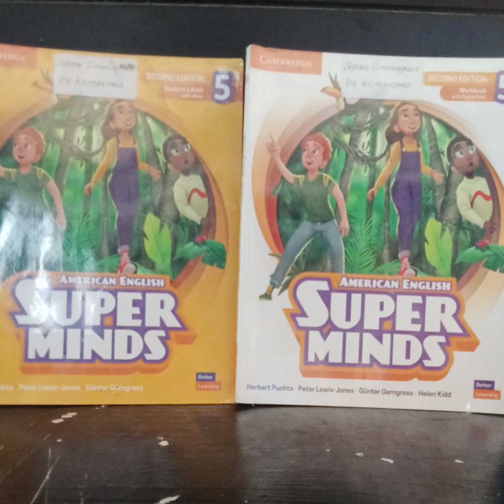 AMERICAN ENGLISH SUPER MINDS 5 Student, s book workbook