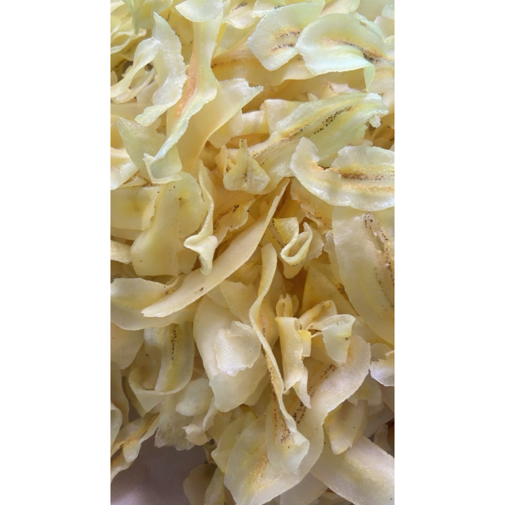

kripik pisang kepok rasa gurih Netto 500gr