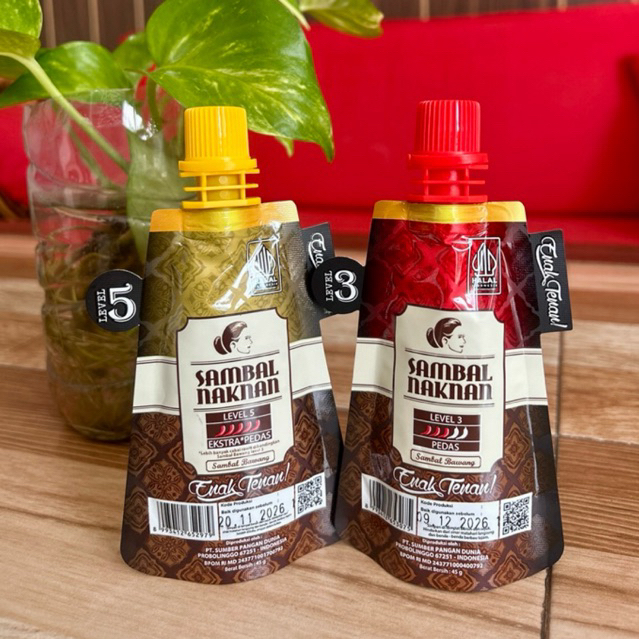

Sambal Naknan Pouch (LEVEL 3/5) • 1 pack (isi 24 pcs)