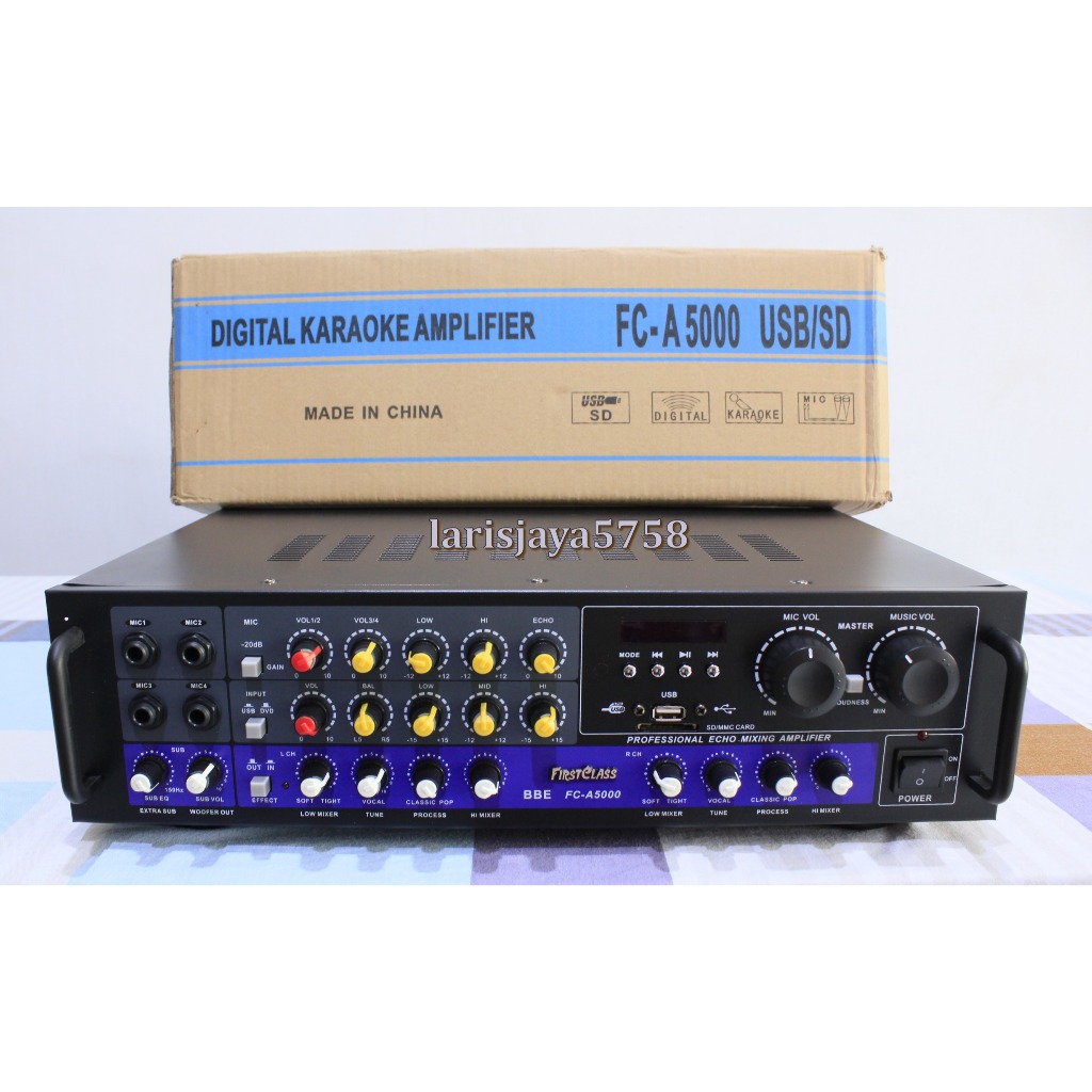 Amplifier First Class FC A 5000
